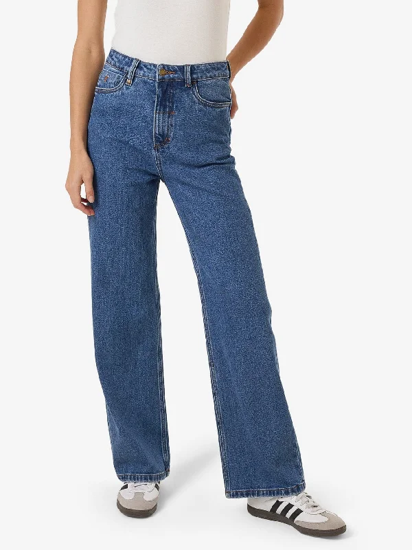 Cherry Stretch Jean - Double Rinsed Blues