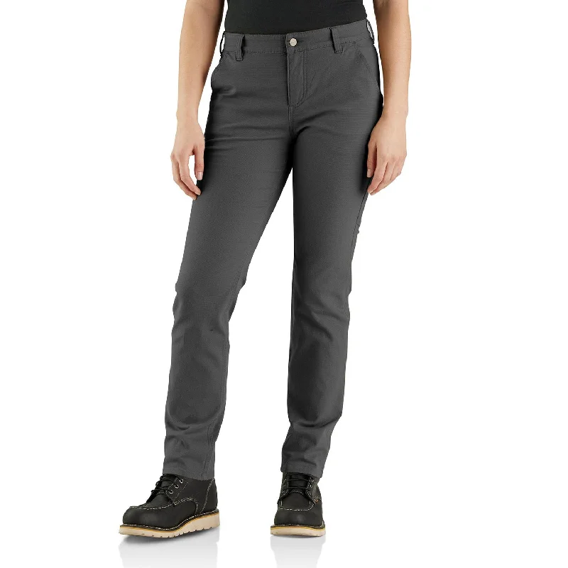 Carhartt Women's Rugged Flex® Relaxed Fit Canvas Work Pant_Shadow