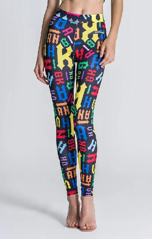 Multicolor Disorder Leggings