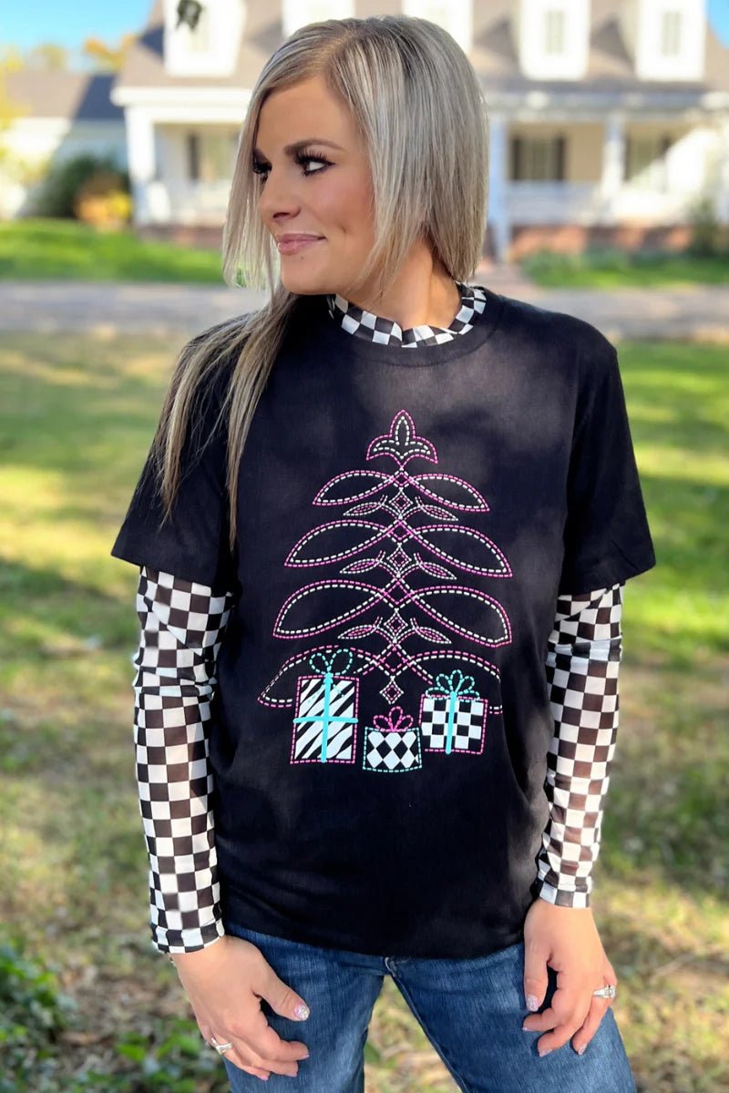 Sterling Kreek Boot Scootin' Christmas Tee