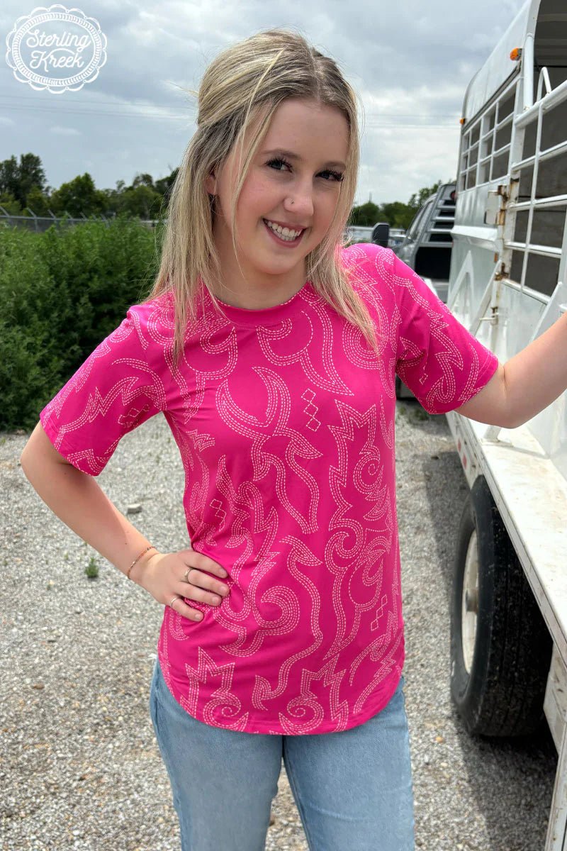 Sterling Kreek Watermelon Crawl Top