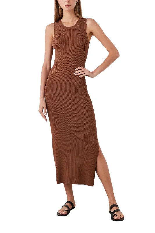 Syd Dress in Toffee