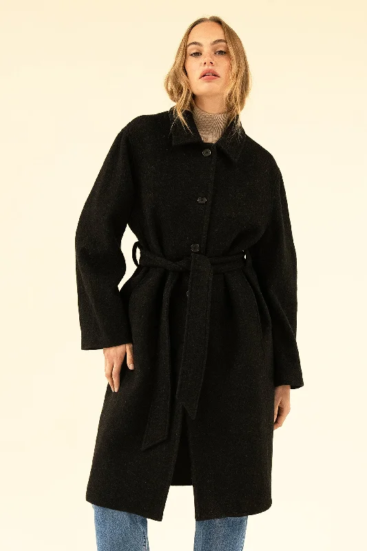 BRIANNA COAT - NOIR