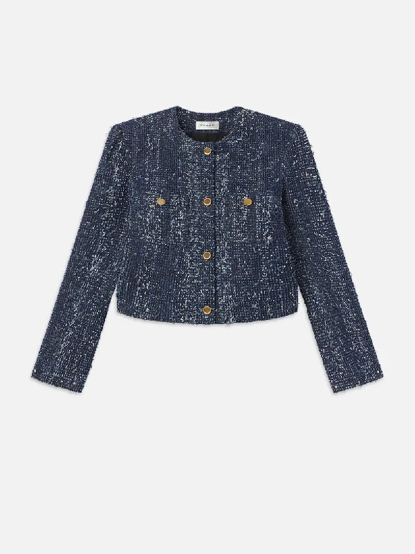 Frame - Denim Boucle Jacket in Magic