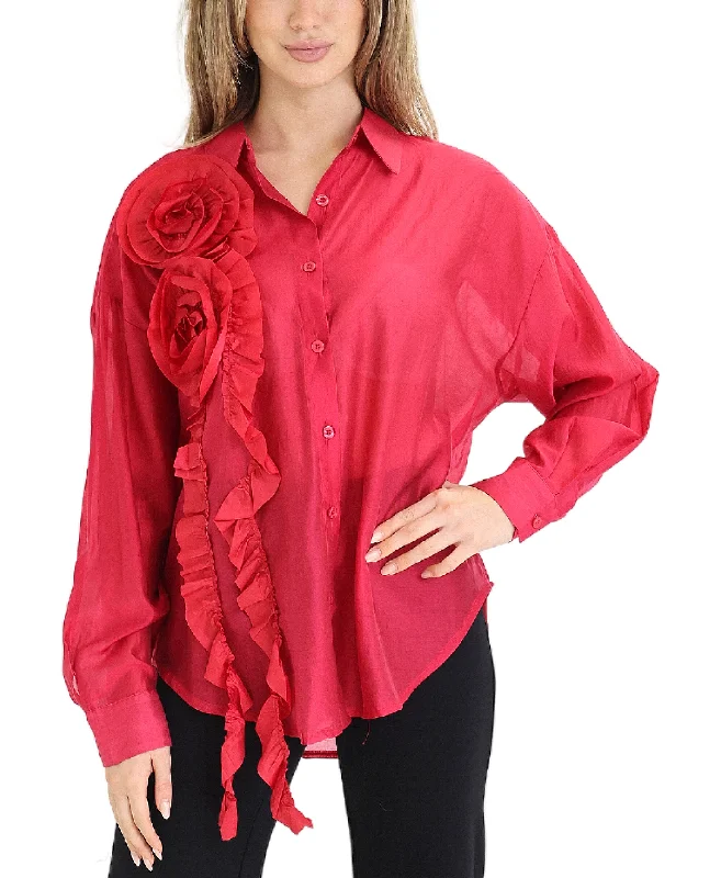 3D Flower Blouse