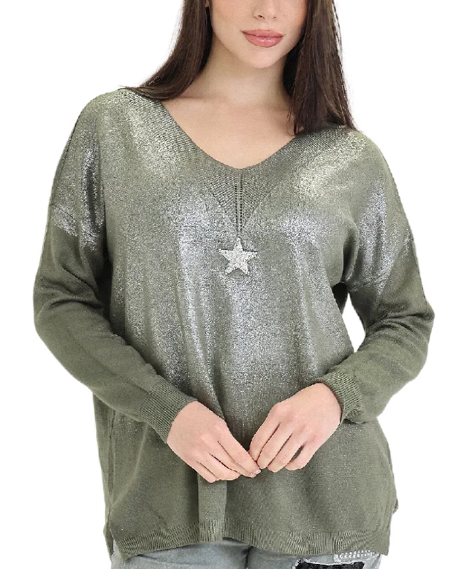 Shimmer Star Sweater